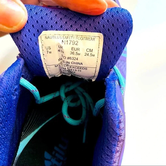 Nautilus 1792 Carbon Composite Fiber Toe Super Light Weight Slip Resistant Shoe - Picture 9 of 10